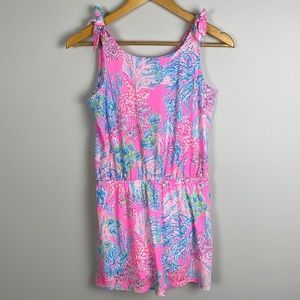 Lilly Pulitzer Girls Sundari Romper. Size XL (12/14)